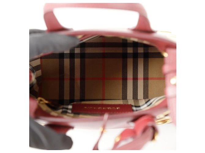 Burberry Borsa a spalla per neonati Banner Rosso - vista 10