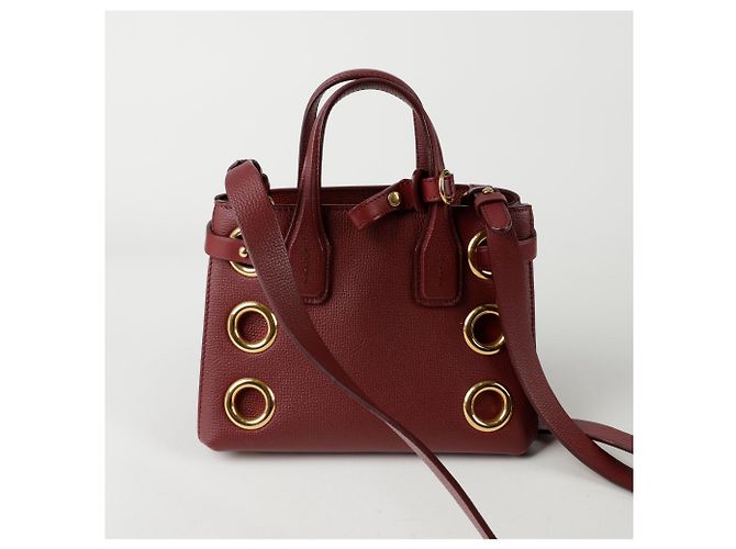 Burberry Borsa a spalla per neonati Banner Rosso - vista 4
