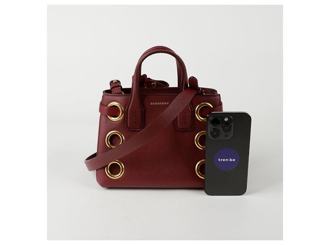 Burberry Borsa a spalla per neonati Banner Rosso - vista 9