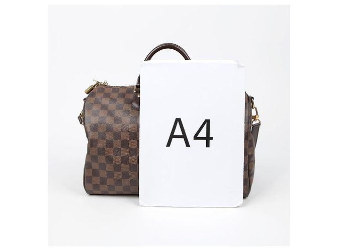 Louis Vuitton Speedy Bandouliere Schultertasche Braun - Ansicht 12