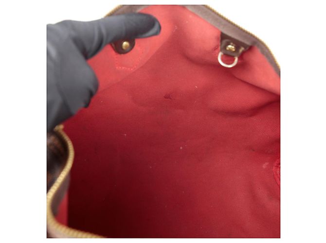 Louis Vuitton Speedy Bandouliere Schultertasche Braun - Ansicht 14