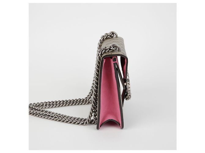 Gucci Borsa a tracolla mini catena Dionysus Rosa - vista 5