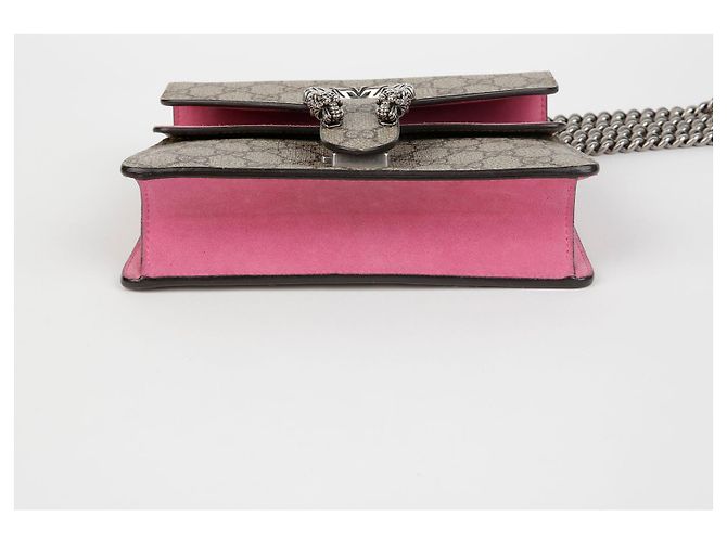 Gucci Borsa a tracolla mini catena Dionysus Rosa - vista 6