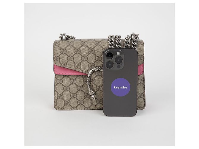 Gucci Borsa a tracolla mini catena Dionysus Rosa - vista 7
