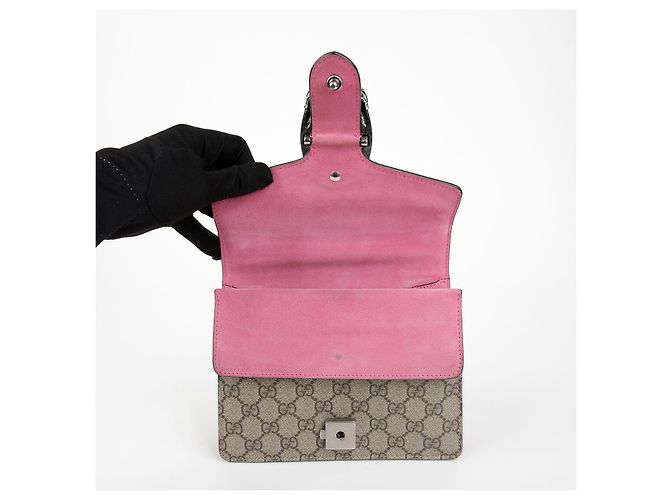 Gucci Borsa a tracolla mini catena Dionysus Rosa - vista 8