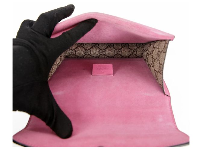 Gucci Borsa a tracolla mini catena Dionysus Rosa - vista 9