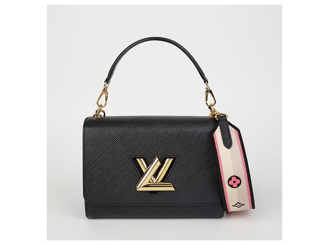 Louis Vuitton Borsa a spalla Twist MM Nero - vista 2
