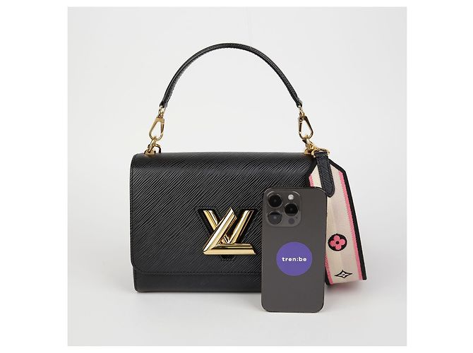 Louis Vuitton Borsa a spalla Twist MM Nero - vista 8