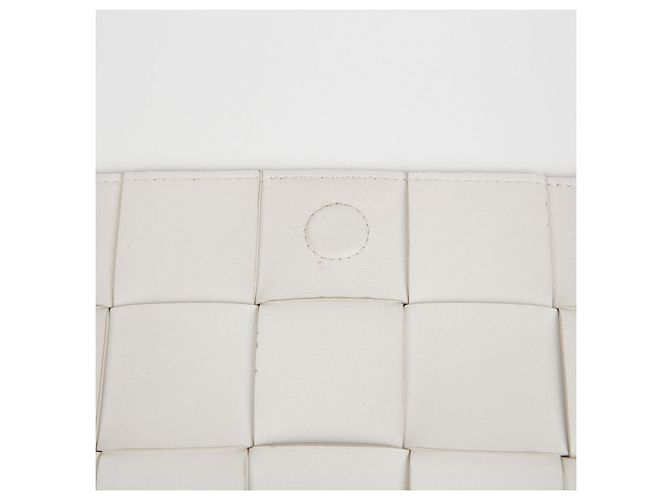 Bottega Veneta Borsa a tracolla Cassette Bianco - vista 15
