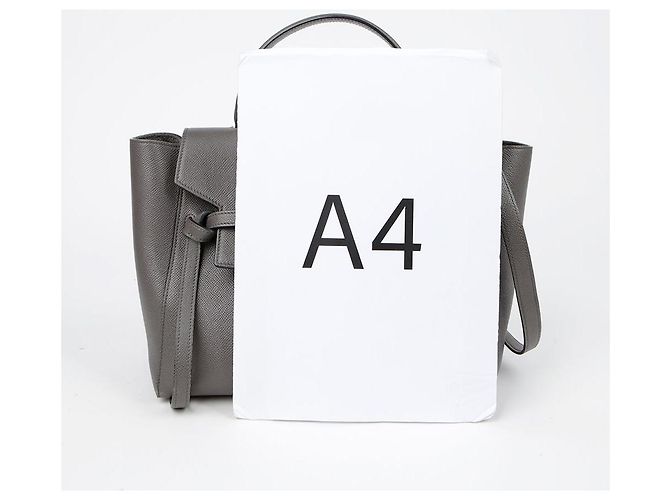 Belt Bag Céline Mini Tote Schultertasche mit Gürtel Braun - Ansicht 10