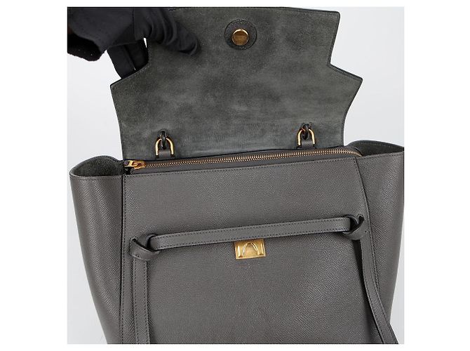 Belt Bag Céline Mini Tote Schultertasche mit Gürtel Braun - Ansicht 11