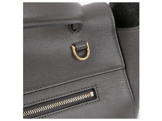 Belt Bag Céline Mini Tote Schultertasche mit Gürtel Braun - Ansicht 5