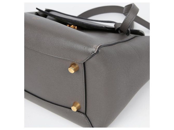 Belt Bag Céline Mini Tote Schultertasche mit Gürtel Braun - Ansicht 8