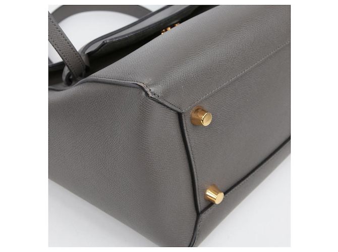 Belt Bag Céline Mini Tote Schultertasche mit Gürtel Braun - Ansicht 9