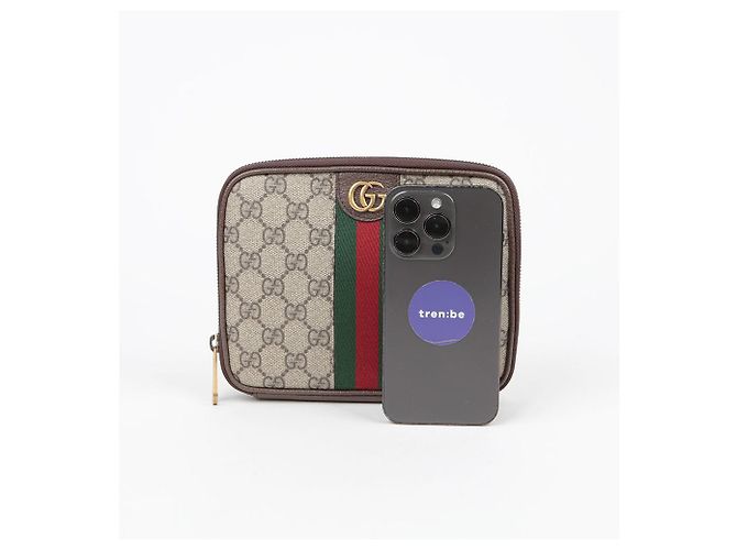 Gucci Pochette Ophidia Castaño - vista 7