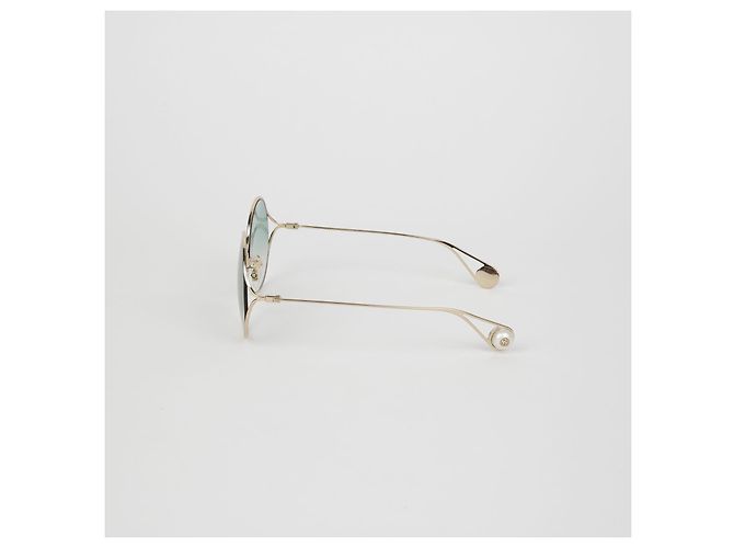 Gucci Gafas de sol redondas Dorado - vista 5