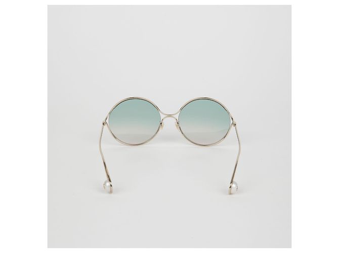 Gucci Gafas de sol redondas Dorado - vista 6