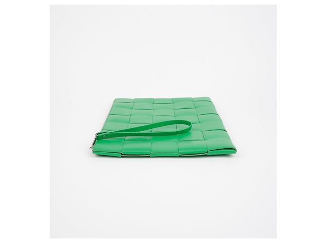 Bottega Veneta Pochette Cassette Large Verde - vista 4
