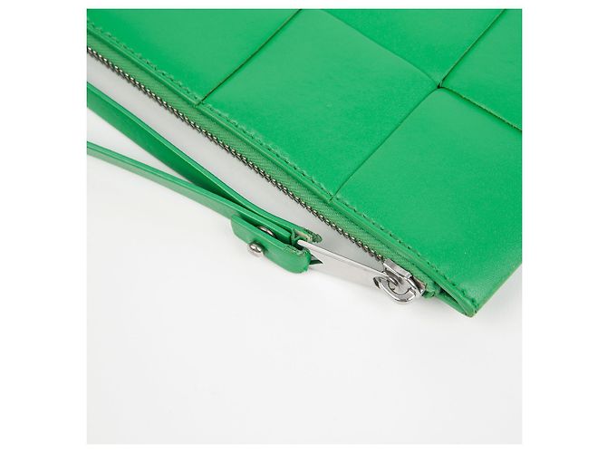 Bottega Veneta Pochette Cassette Large Verde - vista 6