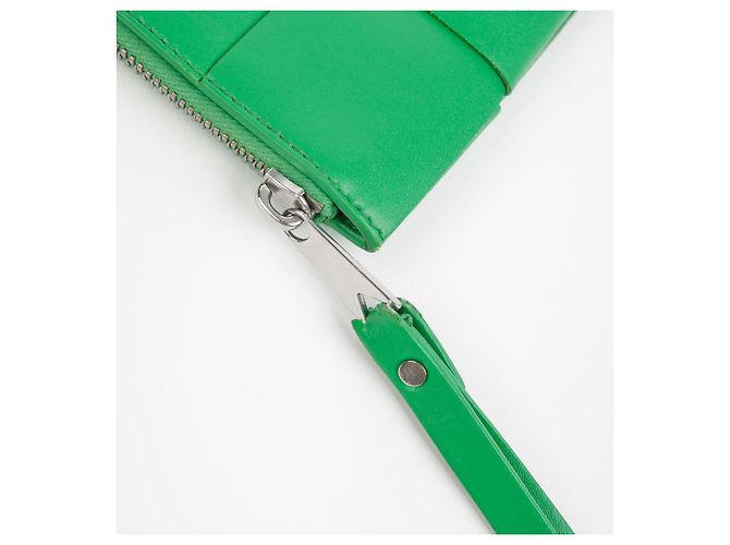 Bottega Veneta Pochette Cassette Large Verde - vista 7