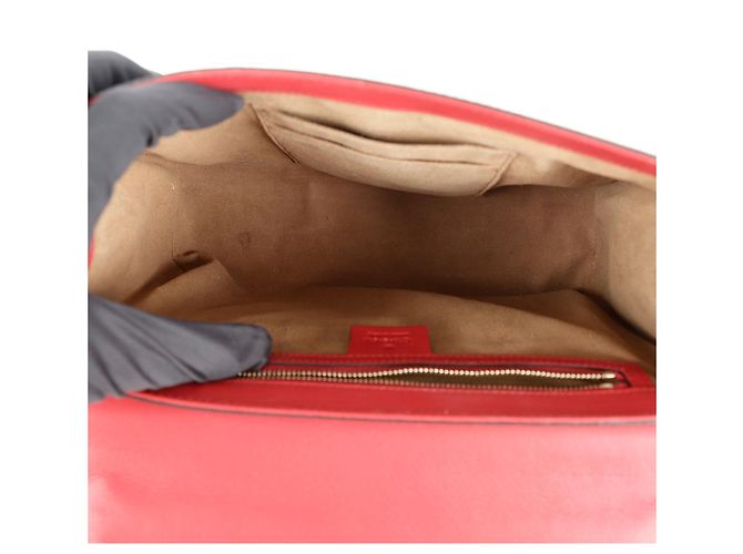 Padlock Gucci Borsa a spalla con lucchetto medio Rosso - vista 14