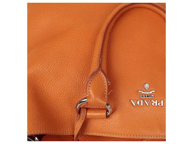 Prada Borsa tote a spalla Arancione - vista 11