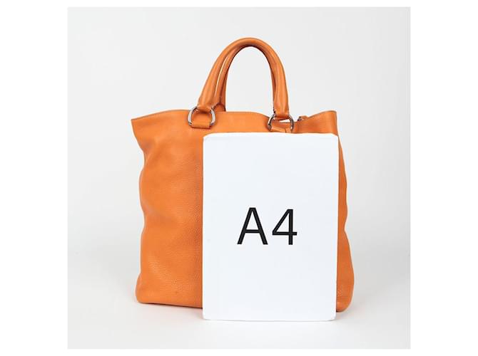 Prada Borsa tote a spalla Arancione - vista 12