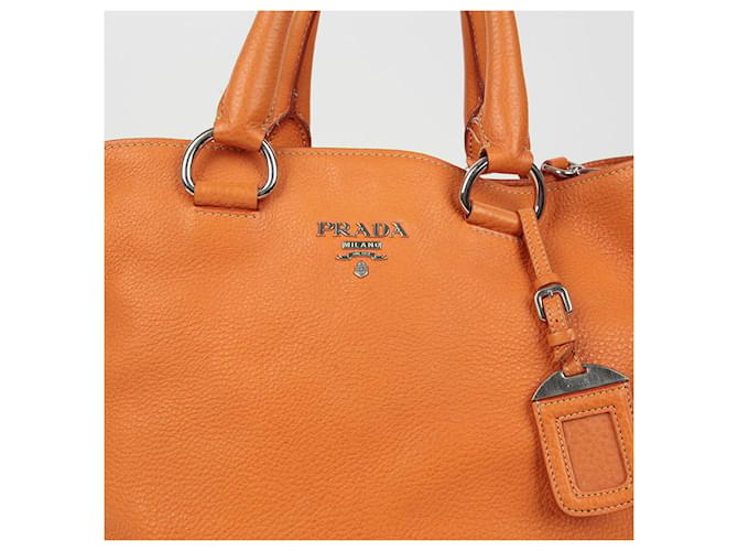 Prada Borsa tote a spalla Arancione - vista 2