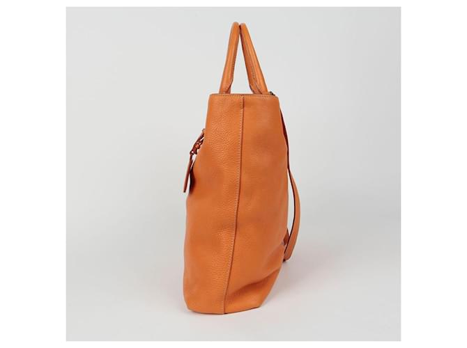 Prada Borsa tote a spalla Arancione - vista 5