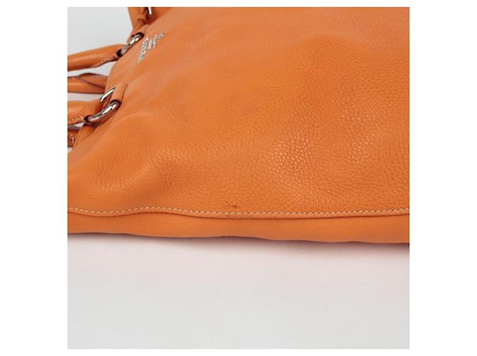 Prada Borsa tote a spalla Arancione - vista 9