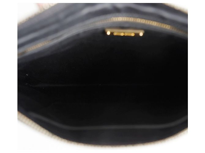 Miu Miu Clutch con tachuelas Negro - vista 10