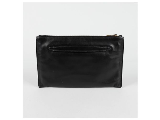 Miu Miu Clutch con tachuelas Negro - vista 3