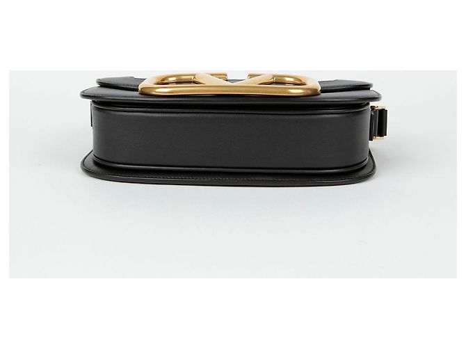 Valentino Borsa a tracolla Superbee con logo Nero - vista 8