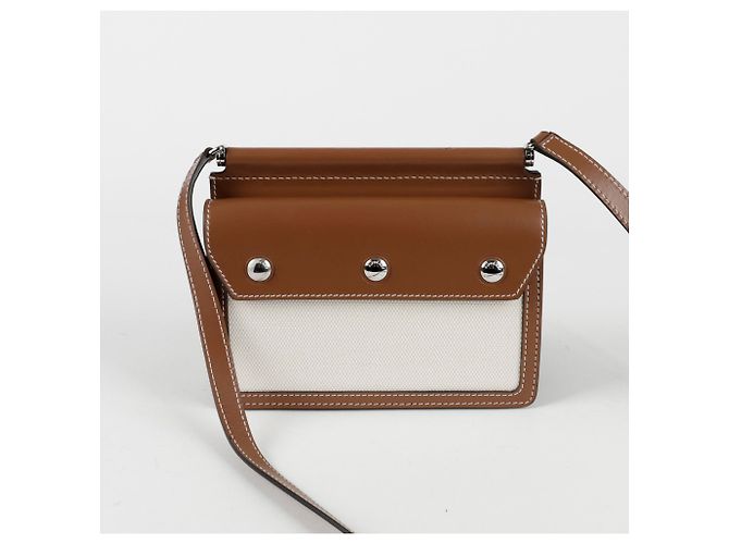 Burberry Borsa a tracolla con tasca Hospery Marrone - vista 4