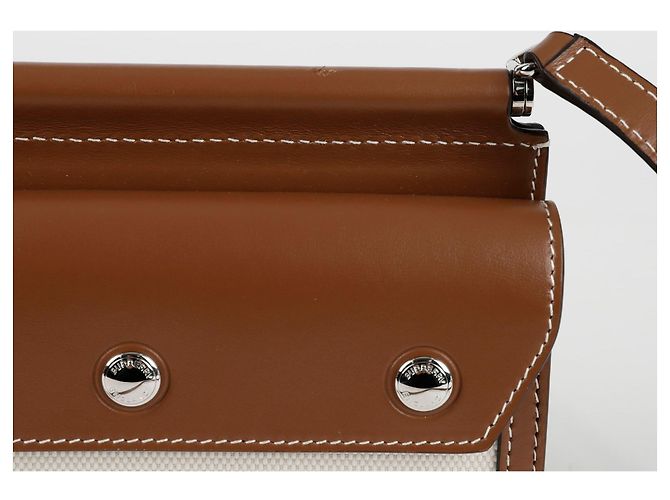Burberry Borsa a tracolla con tasca Hospery Marrone - vista 6