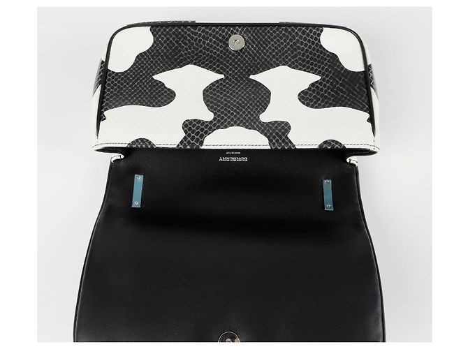 Burberry Borsa a Spalla Rolla Piccola Nero - vista 10