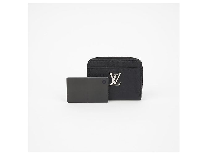 Louis Vuitton Monedero Zippy Lockme Negro - vista 10