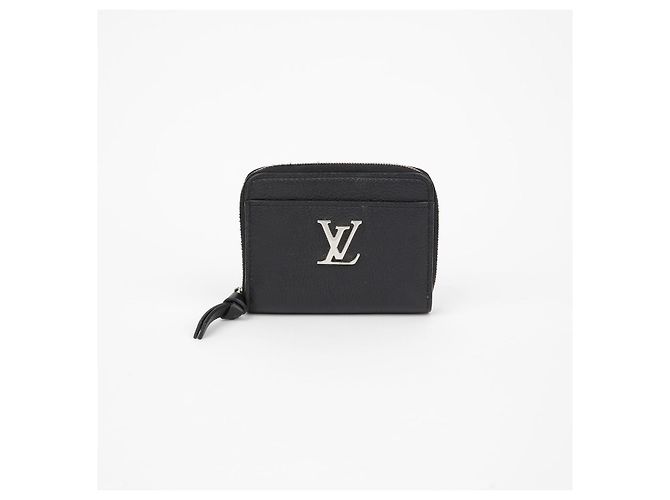 Louis Vuitton Monedero Zippy Lockme Negro - vista 2