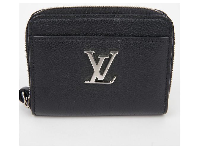 Louis Vuitton Monedero Zippy Lockme Negro - vista 3