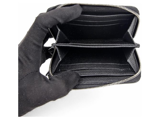 Louis Vuitton Monedero Zippy Lockme Negro - vista 8