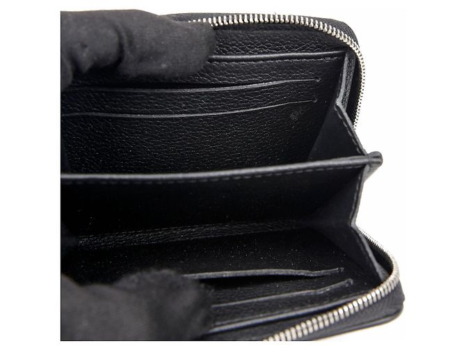 Louis Vuitton Monedero Zippy Lockme Negro - vista 9