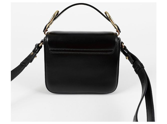 Chloé Borsa mini tote firmata Nero - vista 4