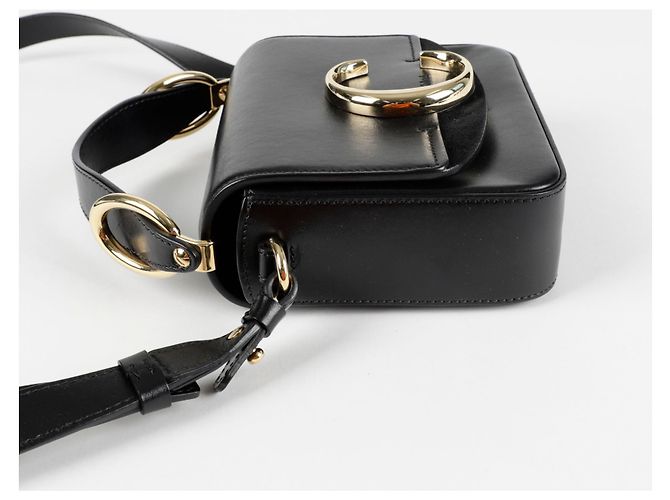 Chloé Borsa mini tote firmata Nero - vista 5