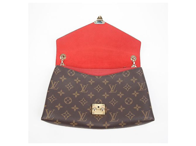 Louis Vuitton Borsa a tracolla Palais Chain Marrone - vista 7