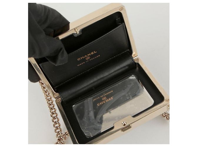 Chanel Borsa a tracolla Boy Minodier Nero - vista 10