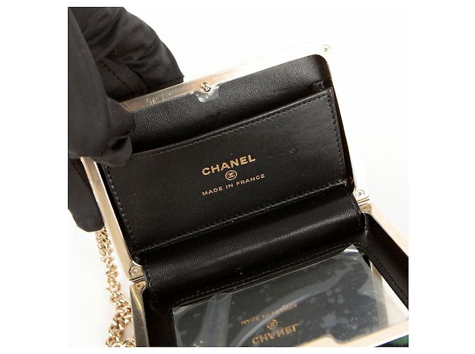 Chanel Borsa a tracolla Boy Minodier Nero - vista 11