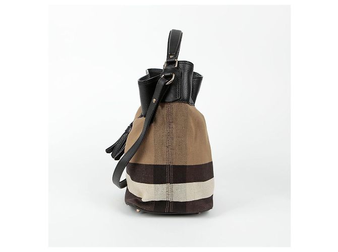Burberry Borsa Ashby a mano e a spalla Marrone - vista 7