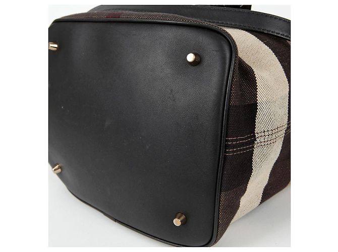 Burberry Borsa Ashby a mano e a spalla Marrone - vista 9