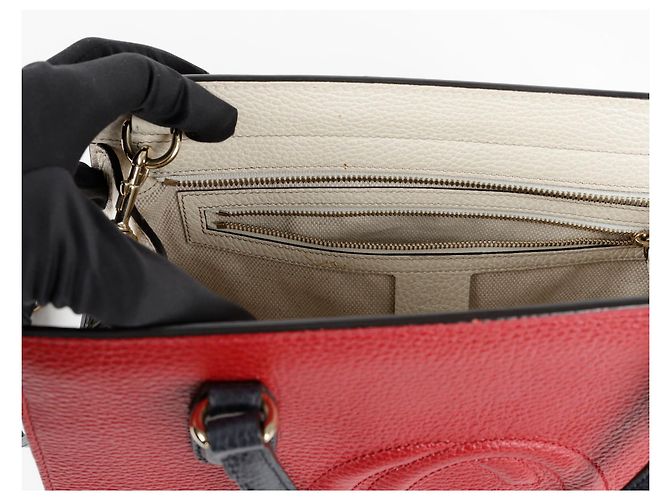 Gucci Borsa a spalla con manico superiore Soho - vista 10