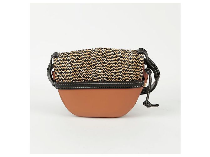 Loewe Borsa a tracolla incrociata Gate Small Marrone - vista 3